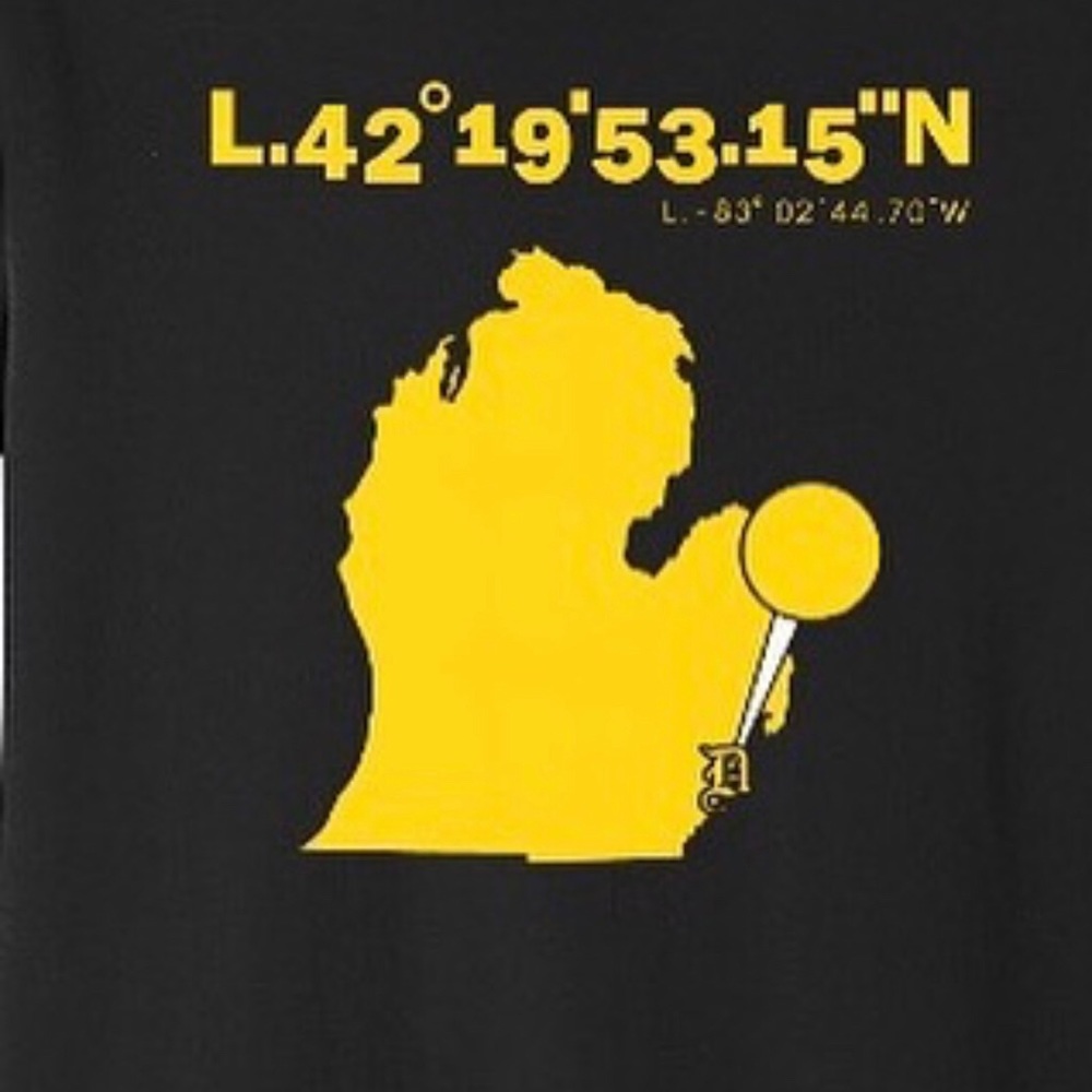 Black long sleeve tee, Black and Yellow